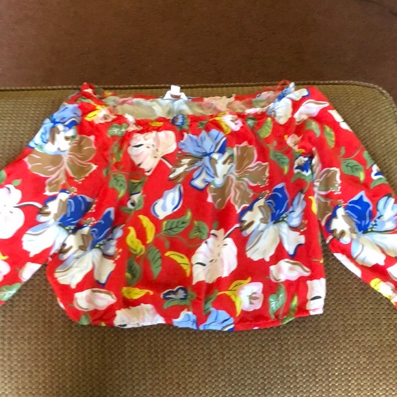 Candie's Tops - Candies Floral Top EUC